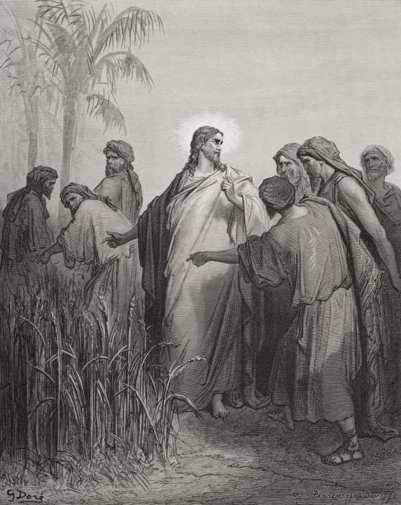 Gustave_Dore_-_Jesus_and_His_Disciples_in_the_Corn_Field_illustration_from_Dores_The_Holy_Bible_-_(MeisterDrucke-83352).jpg